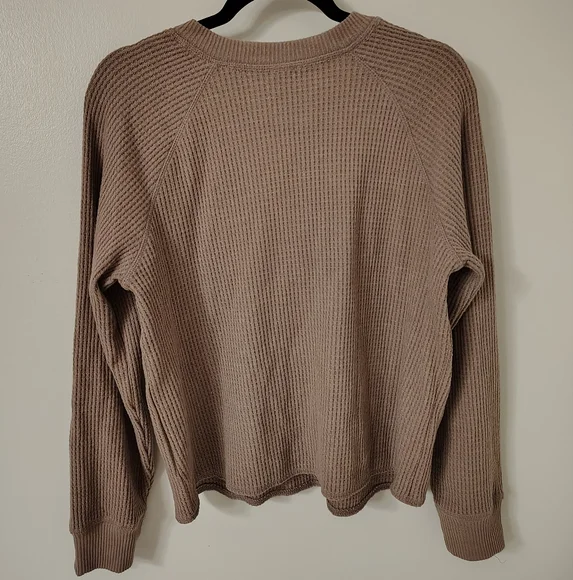 Old Navy Waffleknit Top - Picture 2 of 3